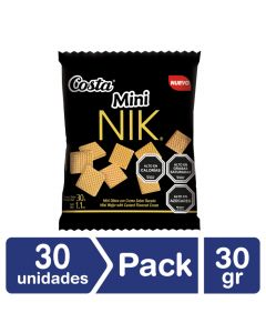 Galleta Mini Nik pack 30 Un