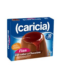 Flan Chocolate Con Caramelo