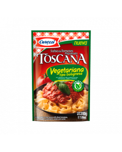 Salsa de Tomate Toscana Vegetariana 200 gr