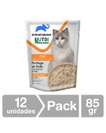Alimento Húmedo Gato Pollo pack 12 Un
